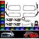 05-07 Ford F-250 Multi-Color Changing LED RGB SMD Headlight Halo Rings BLUETOOTH