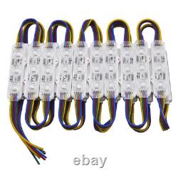 10-1000ft 12V Injection 5050 7 Colors 3 LED Module Light Shop Window Sign Lamp