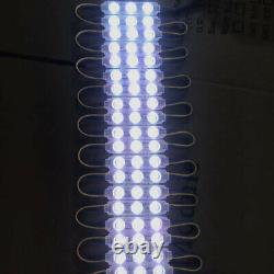 10-1000ft 12V Injection 5050 7 Colors 3 LED Module Light Shop Window Sign Lamp