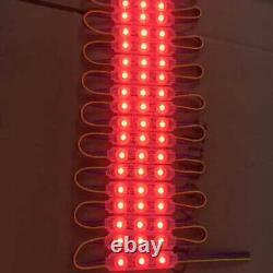 10-1000ft 12V Injection 5050 7 Colors 3 LED Module Light Shop Window Sign Lamp