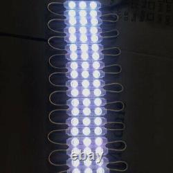 10-1000ft 12V Injection 5050 7 Colors 3 LEDs Module Light Store Billboard Sign