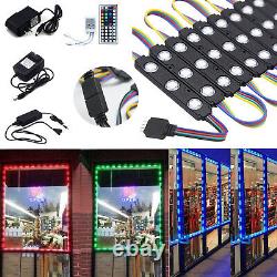 10-160ft RGB SMD 5050 3LED Injection Module Light Bar withInterface Remote + Power