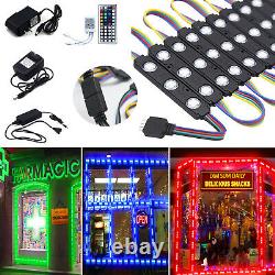 10-160ft RGB SMD 5050 3LED Injection Module Light Bar withInterface Remote + Power