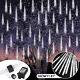 10-20 Tubes Meteor Shower Rain Lights Drop Icicle Falling String Light Christmas