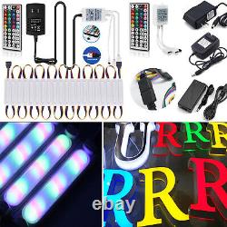 10-500ft 12V Injection 5730 RGB 9 Chips 1 LED Module Light Store Sign Lamp IP65