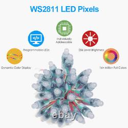 1000pcs 5V 12V WS2811 IC RGB Full Color Pixel LED Module light Chrismas Lamp