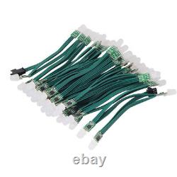 100500pcs WS2811 IC LED Modules String Green Wire 9mm Addressable IP30 DC5V