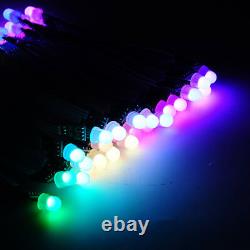 100500pcs WS2811 IC LED Modules String Green Wire 9mm Addressable IP30 DC5V