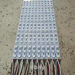 100M 12V 5050 RGB LED Rigid Strip Light Bar Color Changing Aluminium Wholesale