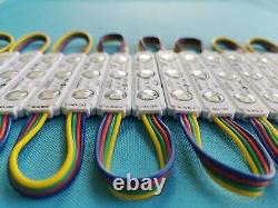 101000ft 5050 SMD RGB LED Module Light Storefront Sign Lamp Injection with Lens