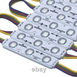 101000ft 5050 SMD RGB LED Module Light Storefront Sign Lamp Injection with Lens