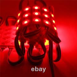 101000ft 5050 SMD RGB LED Module Light Storefront Sign Lamp Injection with Lens