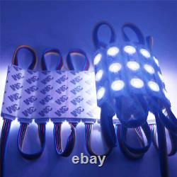 101000ft 5050 SMD RGB LED Module Light Storefront Sign Lamp Injection with Lens