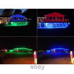 10100FT/Roll RGBW 4 in 1 LED WiFi Music Sync Waterproof 5050 LED Tape Light 24V