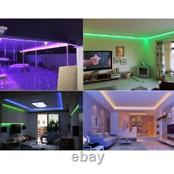 10100FT/Roll RGBW 4 in 1 LED WiFi Music Sync Waterproof 5050 LED Tape Light 24V