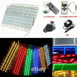10FT-100FT 5050 SMD 3 LED Module Strip Lights Lamp For STORE FRONT Window Sign