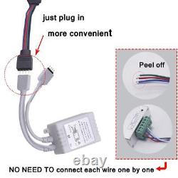 10ft-200ft RGB SMD 5050 3LED Injection Module Light withInterface DC 12V + Remote