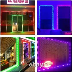 10ft-500ft RGB 5050 3 LED Module Light Injection Storefront Sign Lamp Waterproof