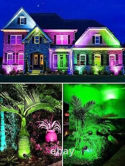 10w Rgb Color Changing Landscape Lighting Led Low Voltage Landscape Lights With