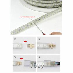 110V 220V 5050 LED strip RGB waterproof with RF Touch Remote For Home Decoration