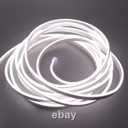110V RGB LED Neon Flexible Light Strip Rope Wall Bar Shop Open Sign Lamp Plug In