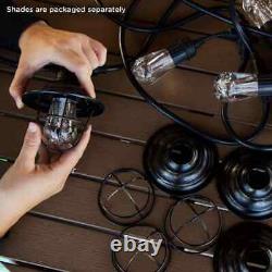 12-Bulb 24 ft. Indoor/Outdoor Plug-In Color Changing LED String Lights with Remo