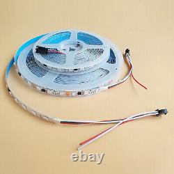 12V 24V 16703 IC Addressable 5050 RGB LED Pixel Flexible Strip Light Dual Sign