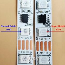 12V 24V 16703 IC Addressable 5050 RGB LED Pixel Flexible Strip Light Dual Sign