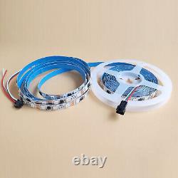 12V 24V 16703 IC Addressable 5050 RGB LED Pixel Flexible Strip Light Dual Sign