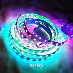 12V 24V 16703 IC Addressable 5050 RGB LED Pixel Flexible Strip Light Dual Sign