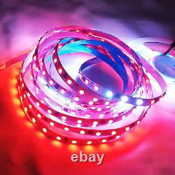 12V 24V 16703 IC Addressable 5050 RGB LED Pixel Flexible Strip Light Dual Sign