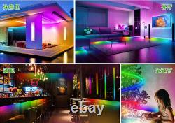 12V 24V WS2811 COB RGB LED Pixel Strip Light Taoe Rope Addressable Dream Color