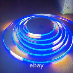 12V 24V WS2811 COB RGB LED Pixel Strip Light Taoe Rope Addressable Dream Color