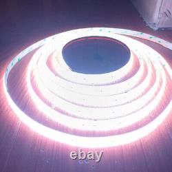 12V 24V WS2811 COB RGB LED Pixel Strip Light Taoe Rope Addressable Dream Color