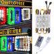 12V 5050 RGB 3 LEDs Module Light Strip Lamp Injection Black ABS Tape Store Sign