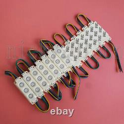 12V 5050 RGB LED Module Light Strip Lamp 3LED Injection ABS Tape Waterproof Sign