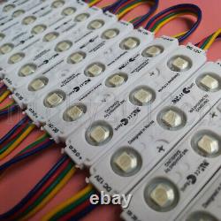 12V 5050 RGB LED Module Light Strip Tape 3LEDs Injection Waterproof Color Change