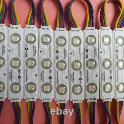 12V 5050 RGB LED Module Light Strip Tape 3LEDs Injection Waterproof Color Change