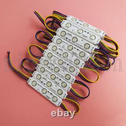 12V 5050 RGB LED Module Light Strip Tape 3LEDs Injection Waterproof Color Change