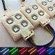 12V 5050 SMD RGB LED Module Light Strip 4LEDs Injection ABS Waterproof Sign