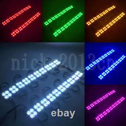 12V 5050 SMD RGB LED Module Light Strip 4LEDs Injection ABS Waterproof Sign