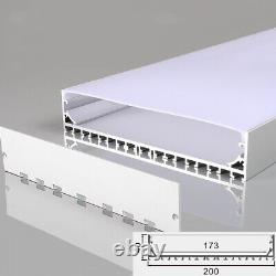 12V 756 LEDs/m COB RGB LED Light Strip 16.4ft for Car Truck / Aluminum Channel