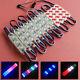 12V 8206 Addressable 5050 RGBIC LED Pixel Module Light Strip 3LEDs Dual Signal