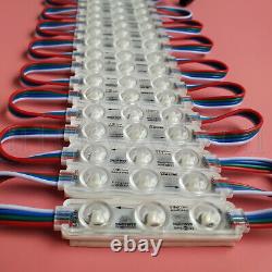 12V 8206 Addressable 5050 RGBIC LED Pixel Module Light Strip 3LEDs Dual Signal