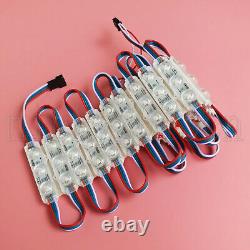 12V 8206 Addressable 5050 RGBIC LED Pixel Module Light Strip 3LEDs Dual Signal