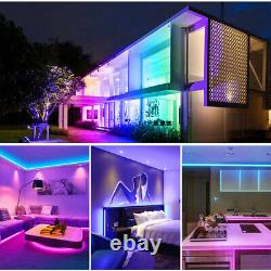 12V RGB LED Neon Rope Light Strip Waterproof Garden Building Holiday Party Decor