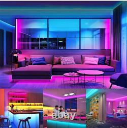 12V RGB LED Neon Rope Light Strip Waterproof Silicone Tube Indoor Outdoor Decor