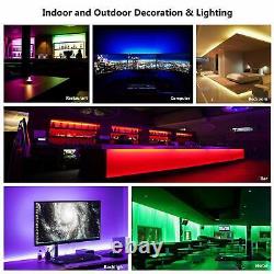 12V RGB LED Strip Light SMD 5050 Flexible Tape 5M-200M indoor outdoor lighting
