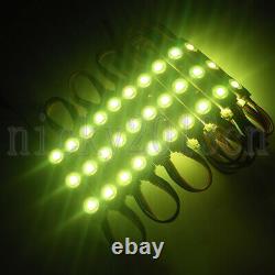 12V Samsung 5050 RGB LED Module Light Strip Tape 3LEDs Lamp Waterproof for Sign