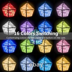 132Ft Led Rope Lights Outdoor String Lights with 400 Leds, 16 Colors Changing Wat